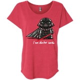 T-Shirts Vintage Red / X-Small Darker Inside Triblend Dolman Sleeve