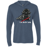 T-Shirts Indigo / X-Small Darker Inside Triblend Long Sleeve Hoodie Tee