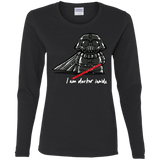 T-Shirts Black / S Darker Inside Women's Long Sleeve T-Shirt