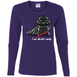 T-Shirts Purple / S Darker Inside Women's Long Sleeve T-Shirt