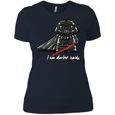 T-Shirts Midnight Navy / X-Small Darker Inside Women's Premium T-Shirt
