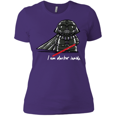 T-Shirts Purple Rush/ / X-Small Darker Inside Women's Premium T-Shirt