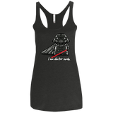 T-Shirts Vintage Black / X-Small Darker Inside Women's Triblend Racerback Tank