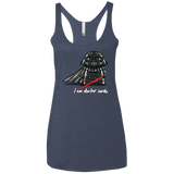 T-Shirts Vintage Navy / X-Small Darker Inside Women's Triblend Racerback Tank