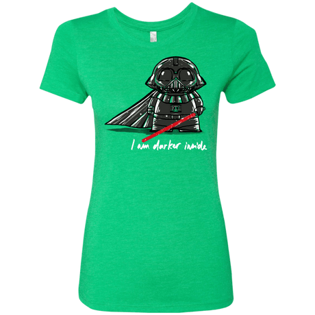 T-Shirts Envy / S Darker Inside Women's Triblend T-Shirt