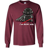T-Shirts Maroon / YS Darker Inside Youth Long Sleeve T-Shirt