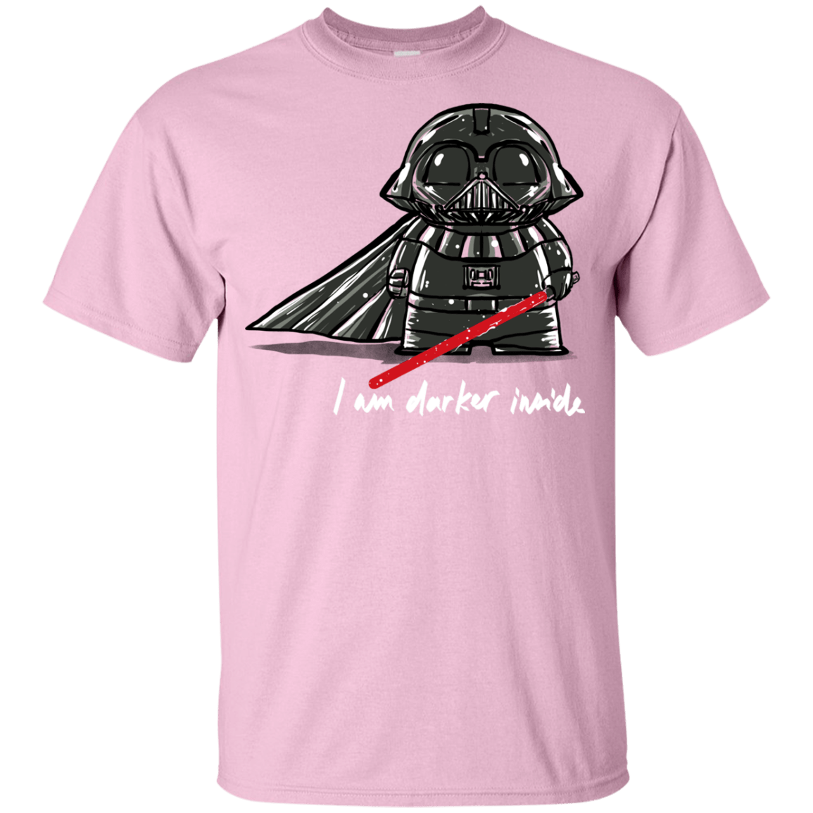 T-Shirts Light Pink / YXS Darker Inside Youth T-Shirt