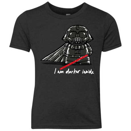 T-Shirts Vintage Black / YXS Darker Inside Youth Triblend T-Shirt