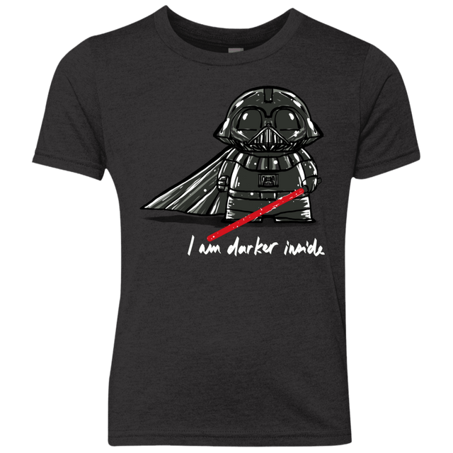 T-Shirts Vintage Black / YXS Darker Inside Youth Triblend T-Shirt