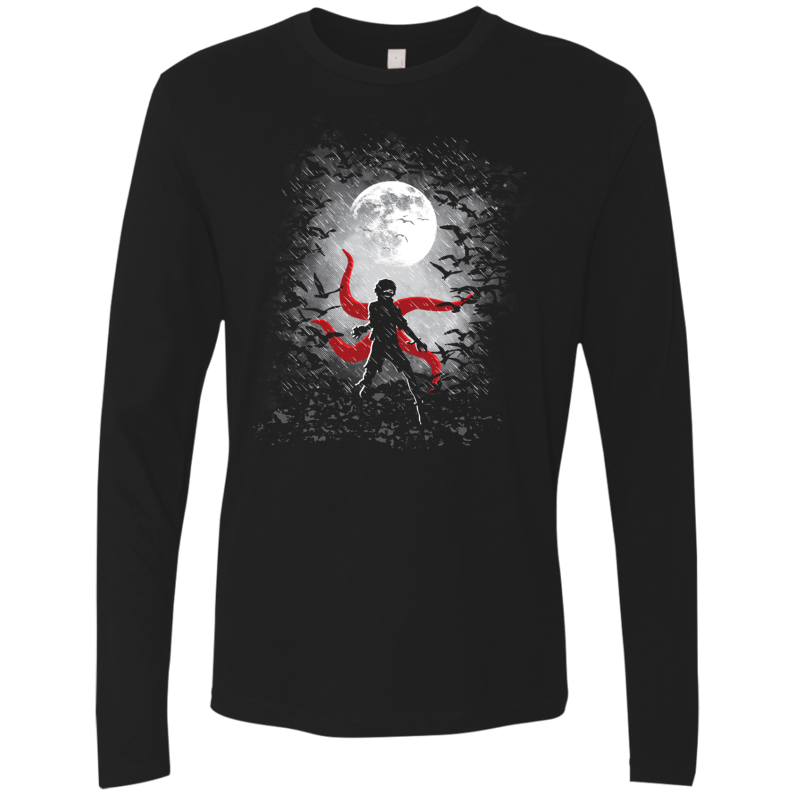 T-Shirts Black / S Darkest Hour Men's Premium Long Sleeve