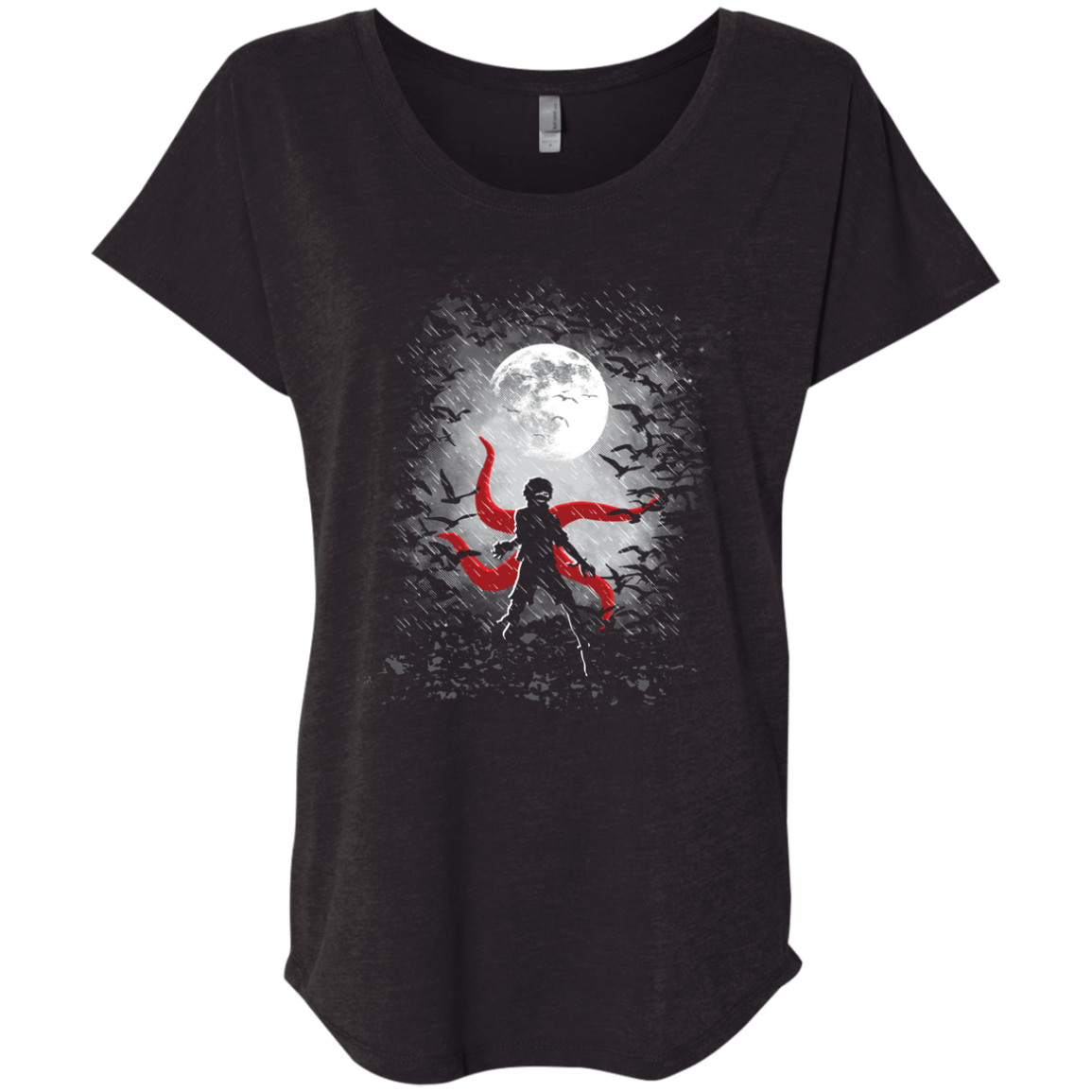 T-Shirts Vintage Black / X-Small Darkest Hour Triblend Dolman Sleeve