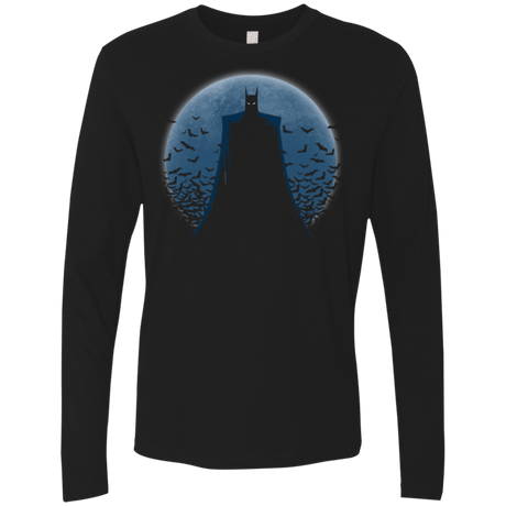T-Shirts Black / Small Darkest Night Men's Premium Long Sleeve