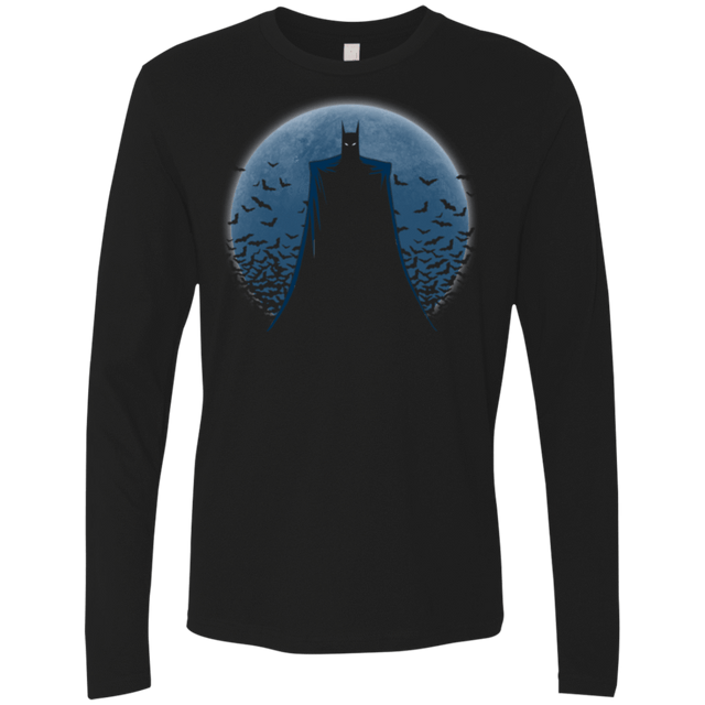 T-Shirts Black / Small Darkest Night Men's Premium Long Sleeve