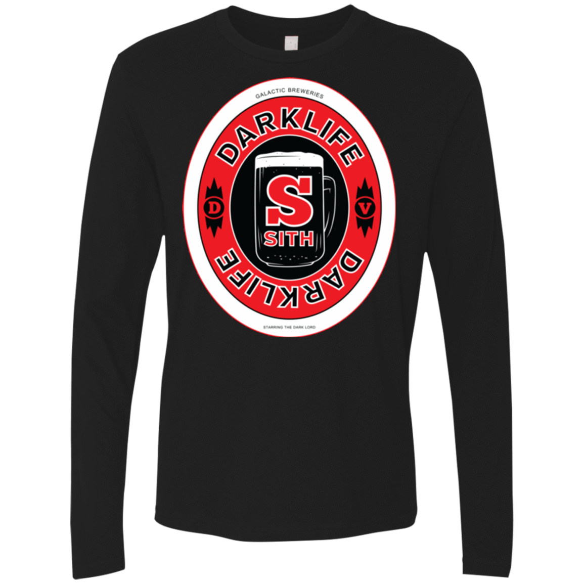T-Shirts Black / Small Darklife Men's Premium Long Sleeve