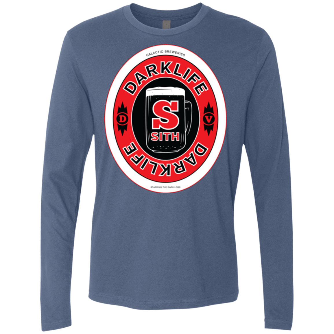 T-Shirts Indigo / Small Darklife Men's Premium Long Sleeve