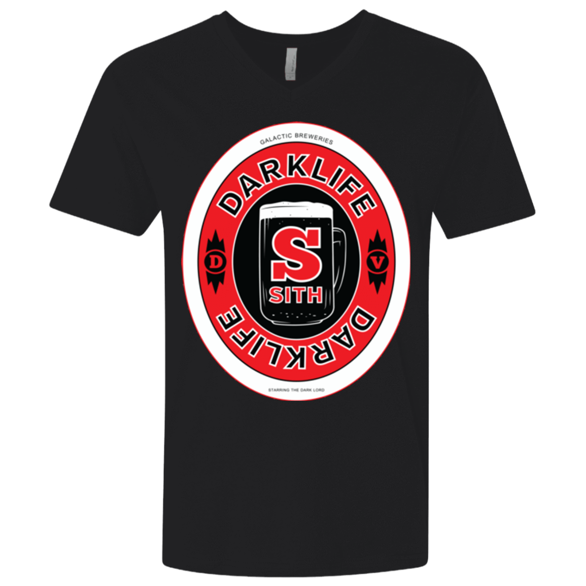 T-Shirts Black / X-Small Darklife Men's Premium V-Neck