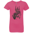 T-Shirts Hot Pink / YXS Darklord Girls Premium T-Shirt