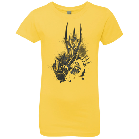 T-Shirts Vibrant Yellow / YXS Darklord Girls Premium T-Shirt