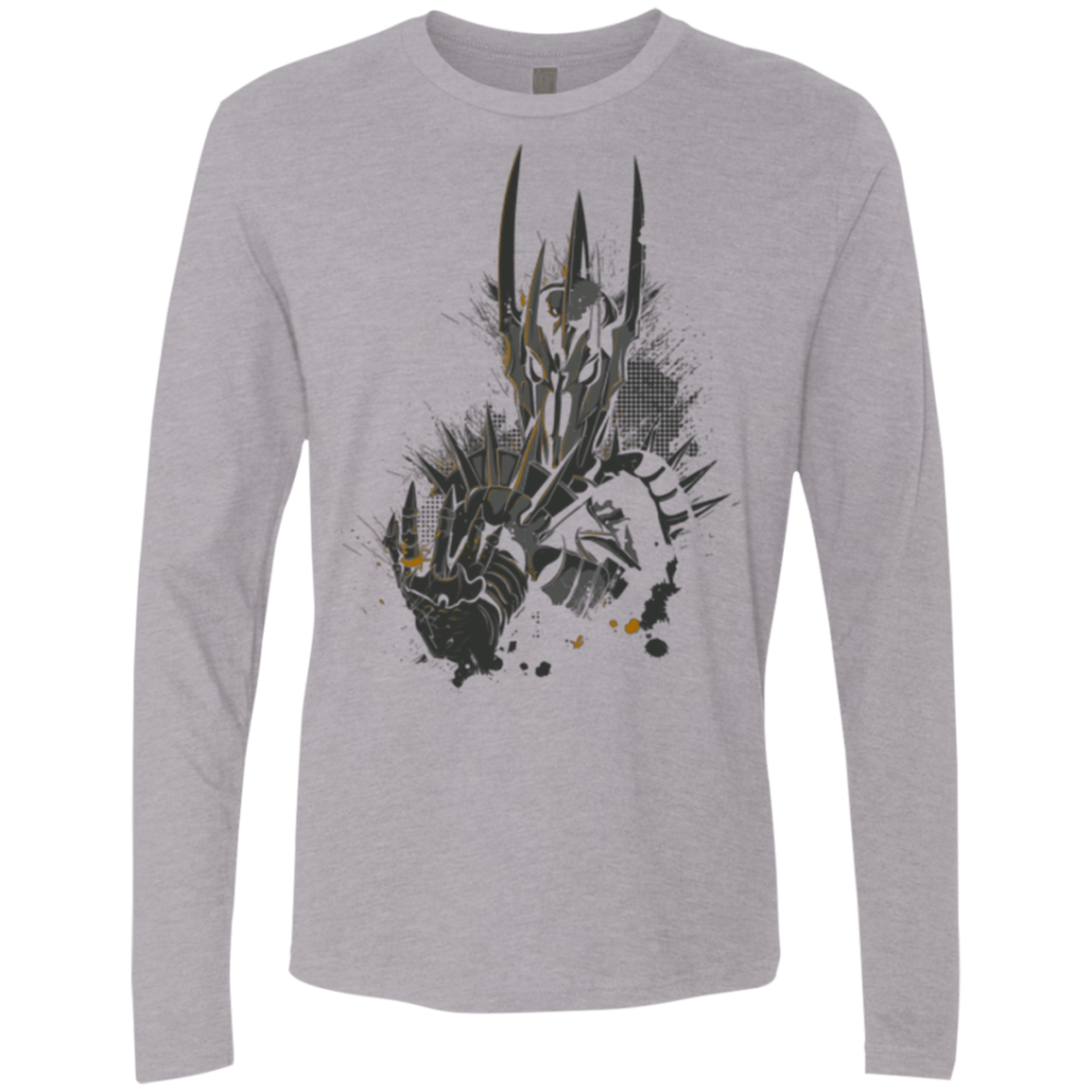 T-Shirts Heather Grey / Small Darklord Men's Premium Long Sleeve
