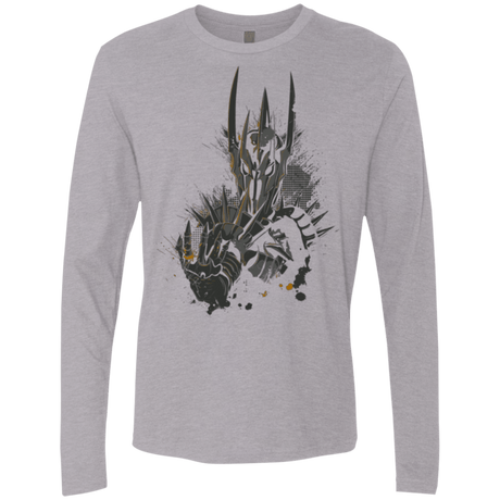 T-Shirts Heather Grey / Small Darklord Men's Premium Long Sleeve