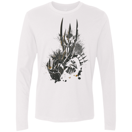 T-Shirts White / Small Darklord Men's Premium Long Sleeve