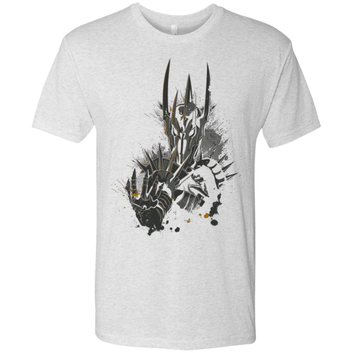 T-Shirts Heather White / Small Darklord Men's Triblend T-Shirt