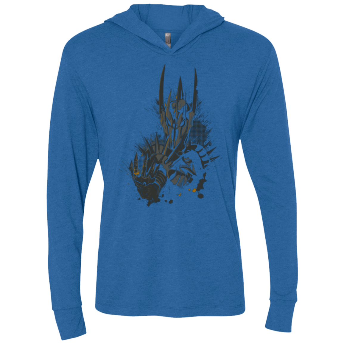 T-Shirts Vintage Royal / X-Small Darklord Triblend Long Sleeve Hoodie Tee