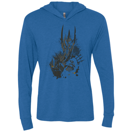 T-Shirts Vintage Royal / X-Small Darklord Triblend Long Sleeve Hoodie Tee