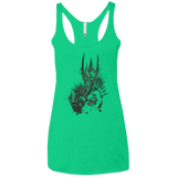 T-Shirts Envy / X-Small Darklord Women's Triblend Racerback Tank