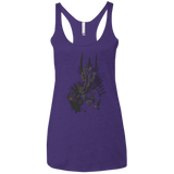 T-Shirts Purple / X-Small Darklord Women's Triblend Racerback Tank