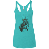 T-Shirts Tahiti Blue / X-Small Darklord Women's Triblend Racerback Tank