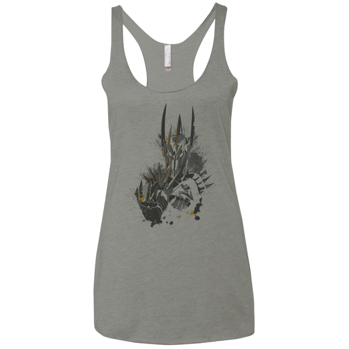 T-Shirts Venetian Grey / X-Small Darklord Women's Triblend Racerback Tank
