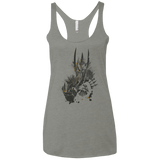 T-Shirts Venetian Grey / X-Small Darklord Women's Triblend Racerback Tank