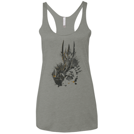 T-Shirts Venetian Grey / X-Small Darklord Women's Triblend Racerback Tank