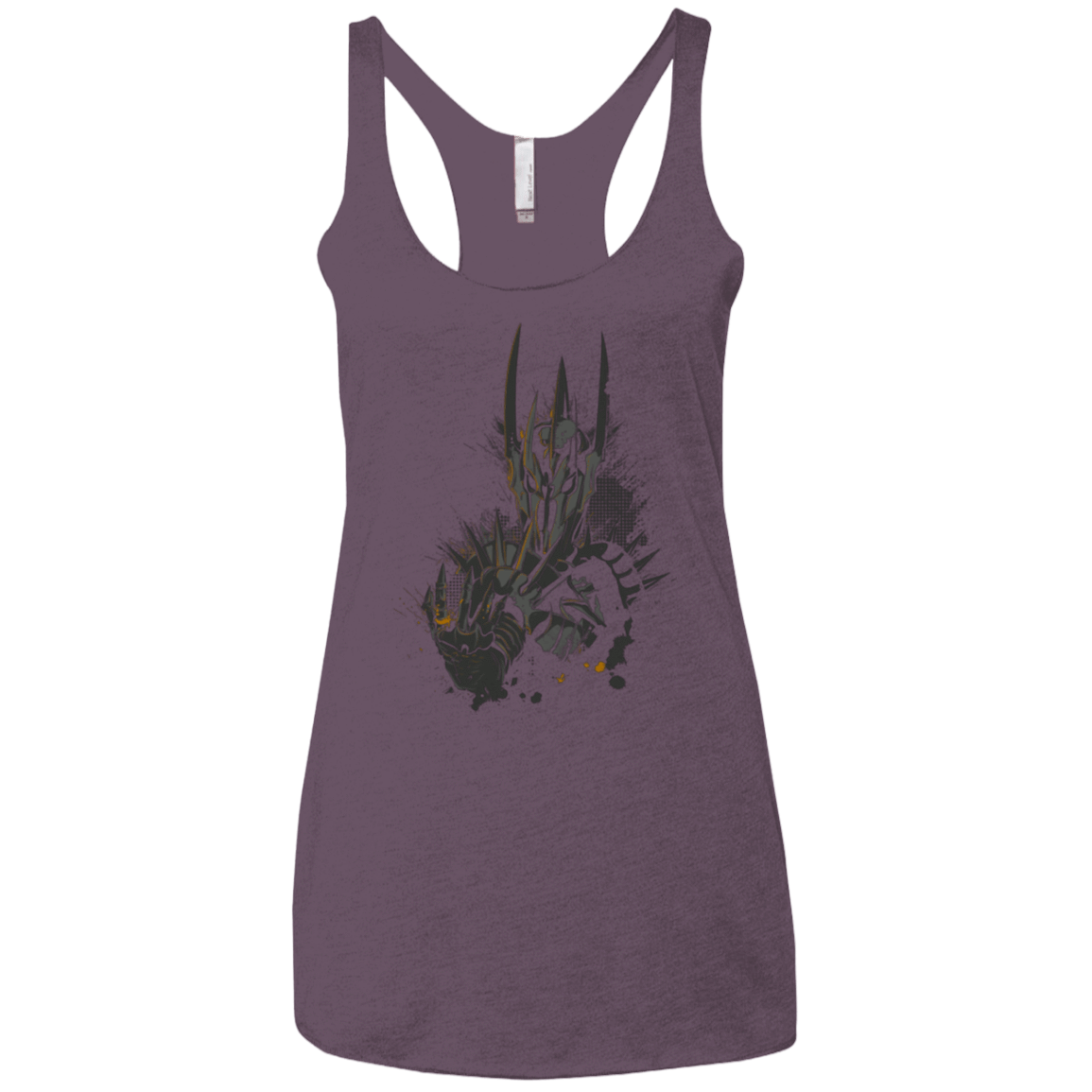 T-Shirts Vintage Purple / X-Small Darklord Women's Triblend Racerback Tank