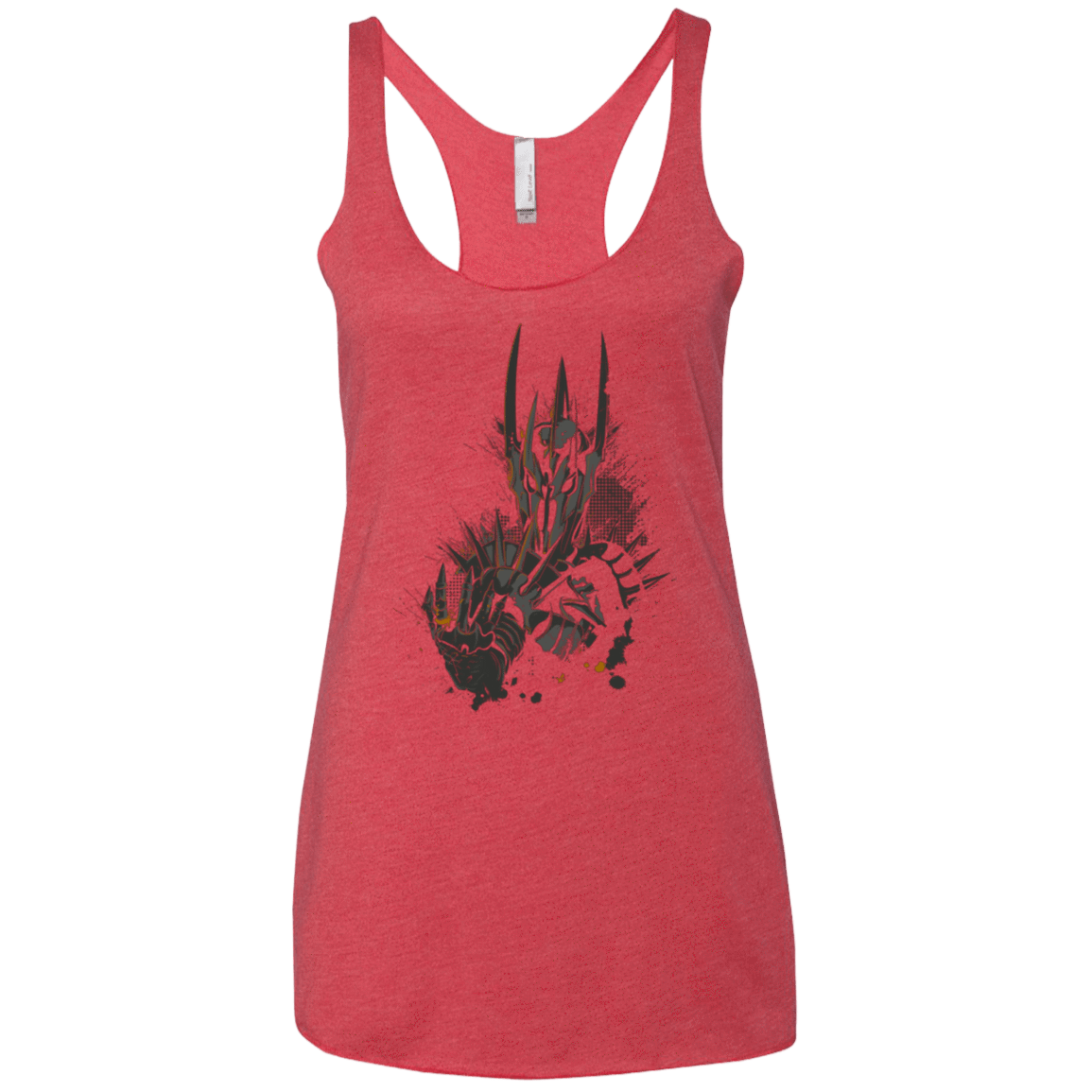 T-Shirts Vintage Red / X-Small Darklord Women's Triblend Racerback Tank