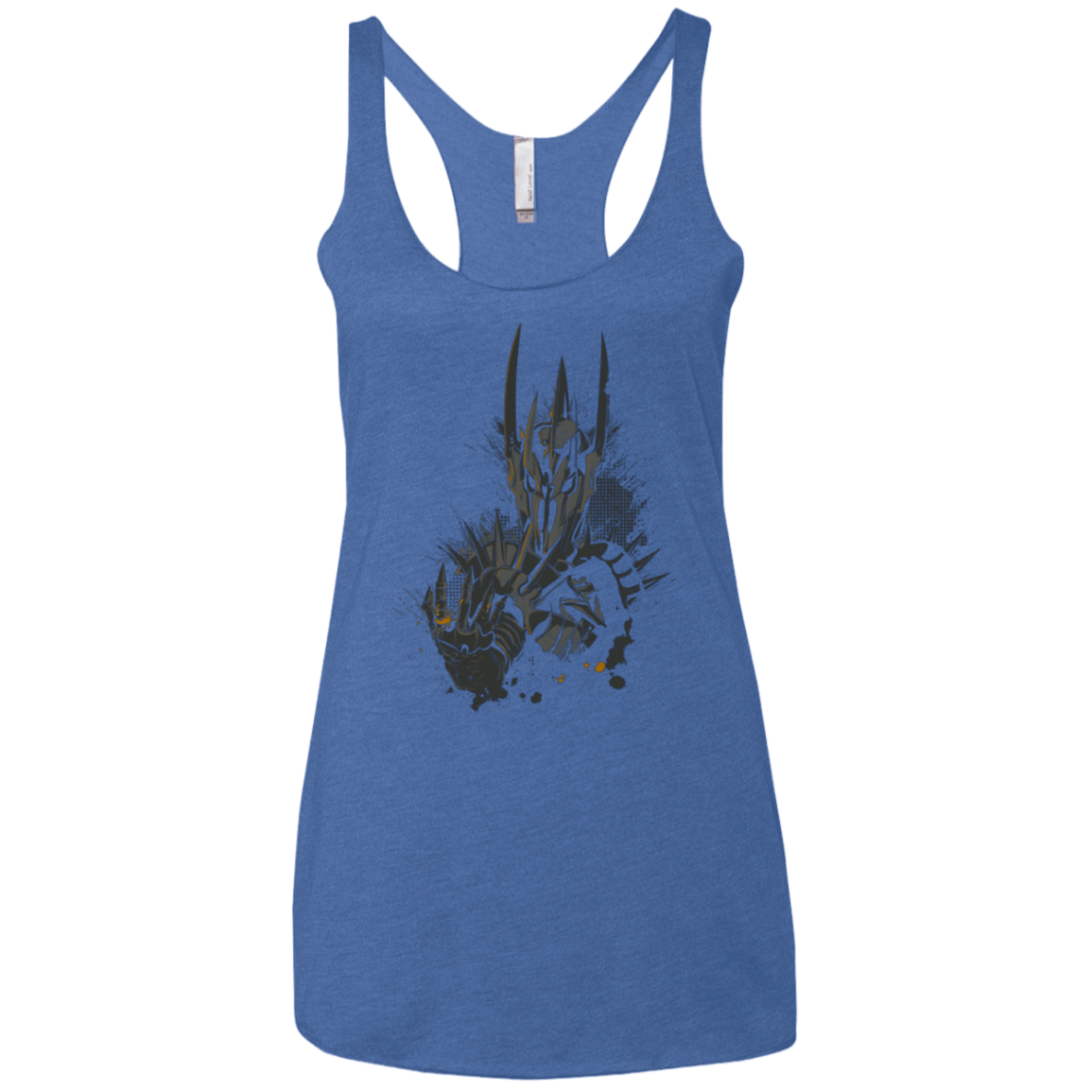 T-Shirts Vintage Royal / X-Small Darklord Women's Triblend Racerback Tank