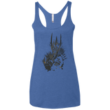 T-Shirts Vintage Royal / X-Small Darklord Women's Triblend Racerback Tank