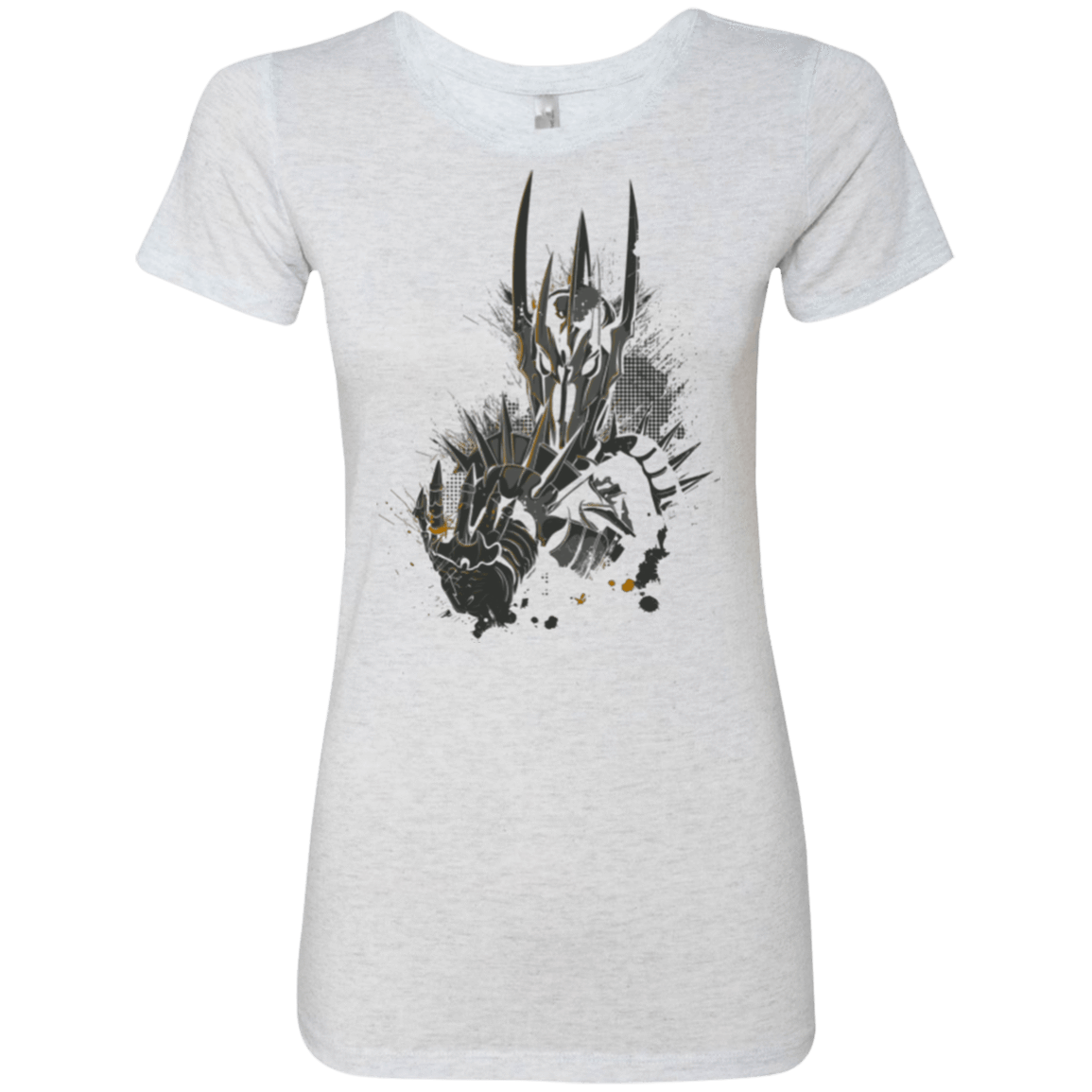 T-Shirts Heather White / Small Darklord Women's Triblend T-Shirt