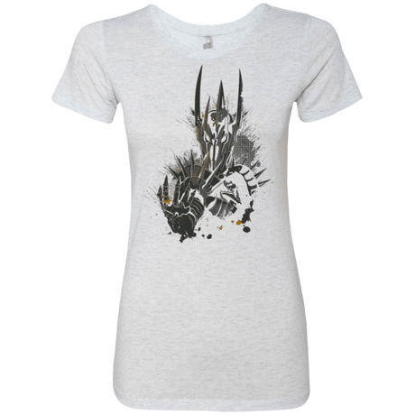 T-Shirts Heather White / Small Darklord Women's Triblend T-Shirt