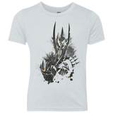 T-Shirts Heather White / YXS Darklord Youth Triblend T-Shirt