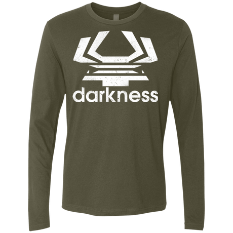 T-Shirts Military Green / Small Darkness (2) Men's Premium Long Sleeve