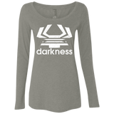 T-Shirts Venetian Grey / Small Darkness (2) Women's Triblend Long Sleeve Shirt