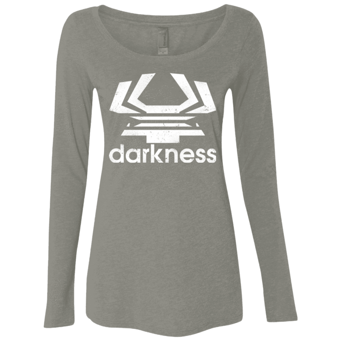 T-Shirts Venetian Grey / Small Darkness (2) Women's Triblend Long Sleeve Shirt