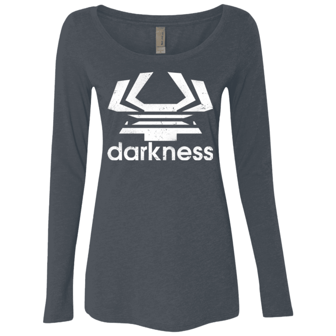 T-Shirts Vintage Navy / Small Darkness (2) Women's Triblend Long Sleeve Shirt