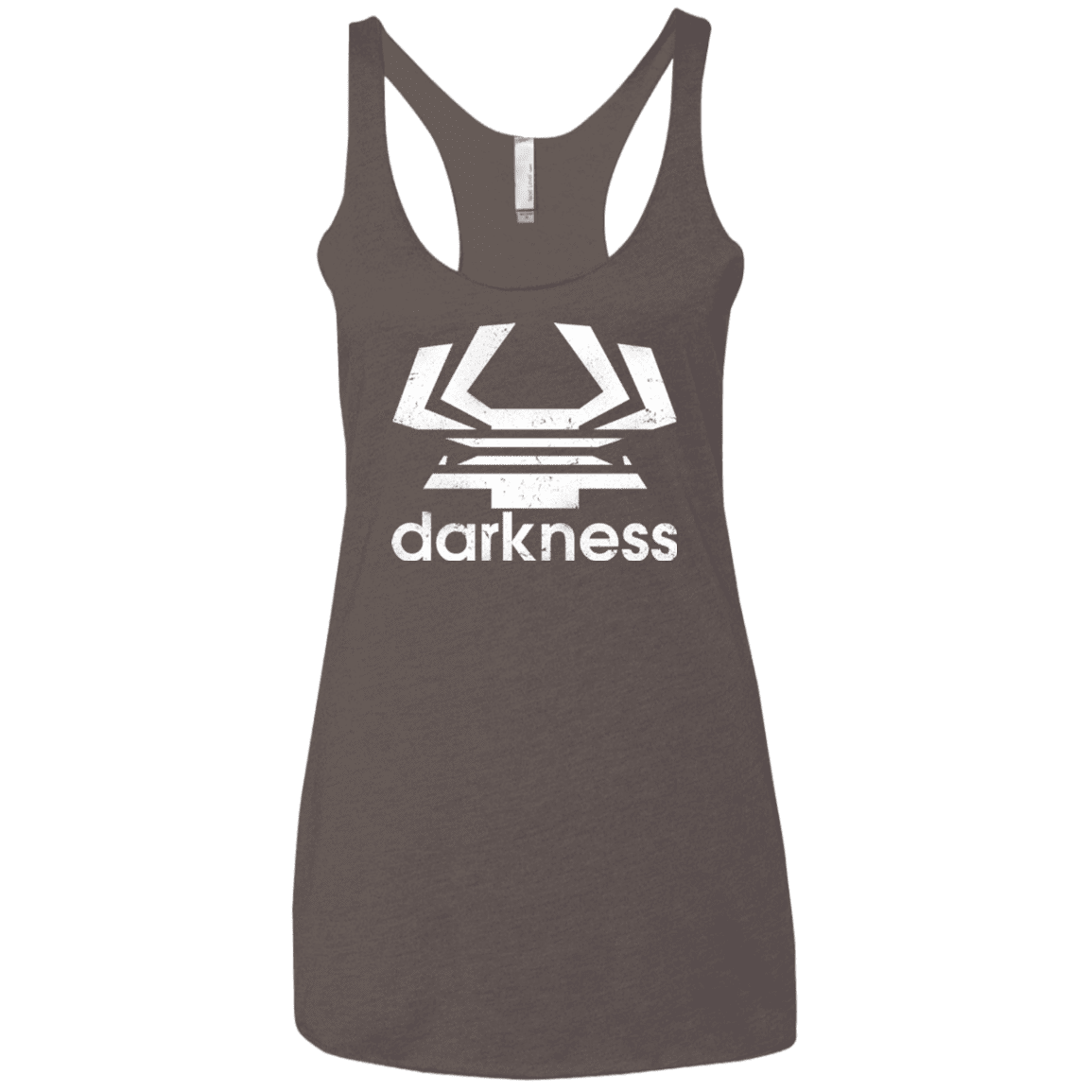 T-Shirts Macchiato / X-Small Darkness (2) Women's Triblend Racerback Tank