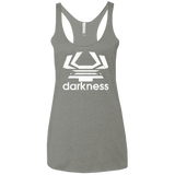 T-Shirts Venetian Grey / X-Small Darkness (2) Women's Triblend Racerback Tank