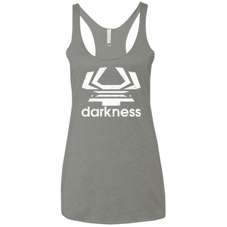 T-Shirts Venetian Grey / X-Small Darkness (2) Women's Triblend Racerback Tank