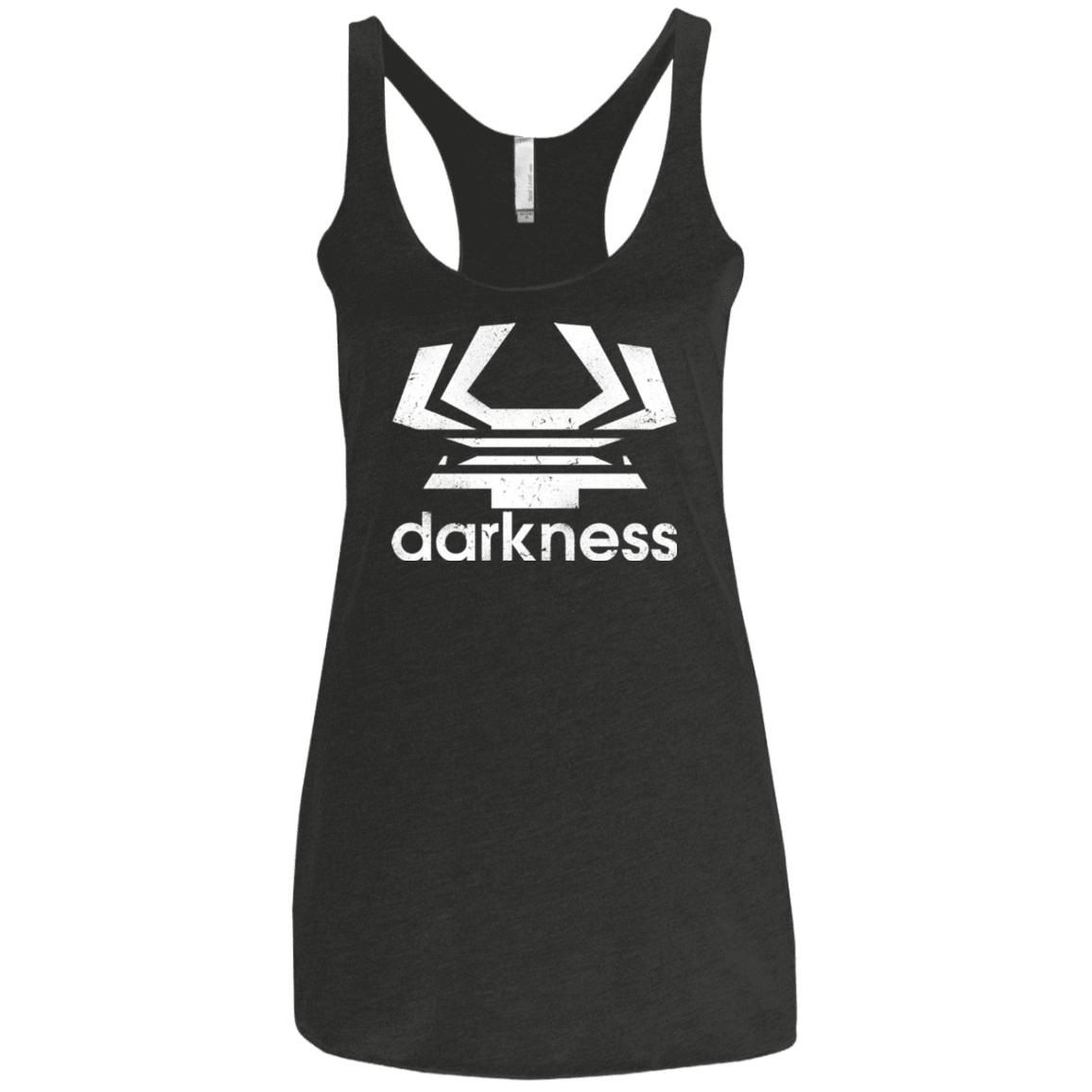 T-Shirts Vintage Black / X-Small Darkness (2) Women's Triblend Racerback Tank