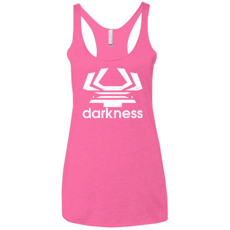 T-Shirts Vintage Pink / X-Small Darkness (2) Women's Triblend Racerback Tank
